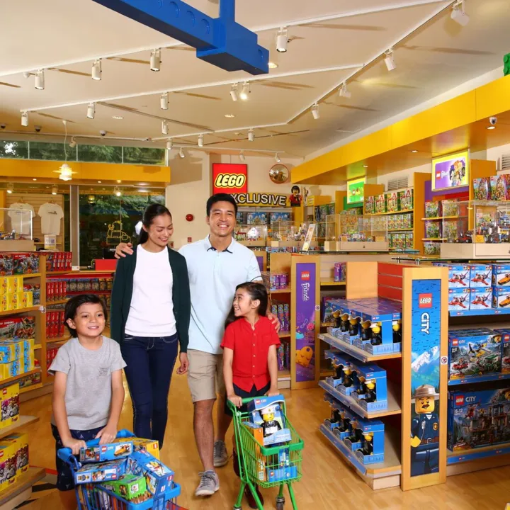 Shopping at the Theme Park