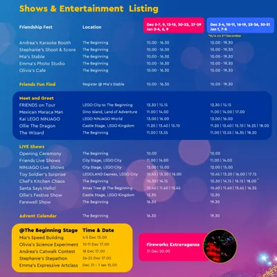 Show Listing 1Dec