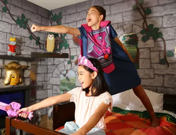 Kingdom Theme Kids Room at LEGOLAND Hotel