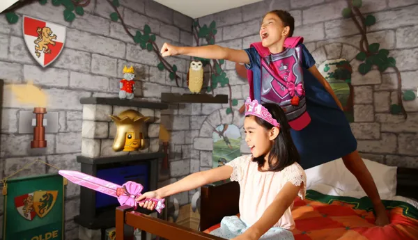 Kingdom Theme Kids Room at LEGOLAND Hotel