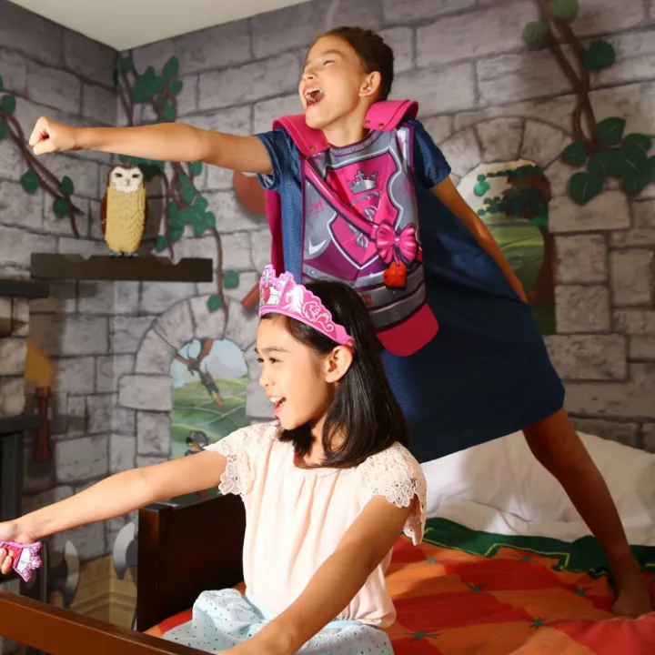 Kingdom Theme Kids Room at LEGOLAND Hotel