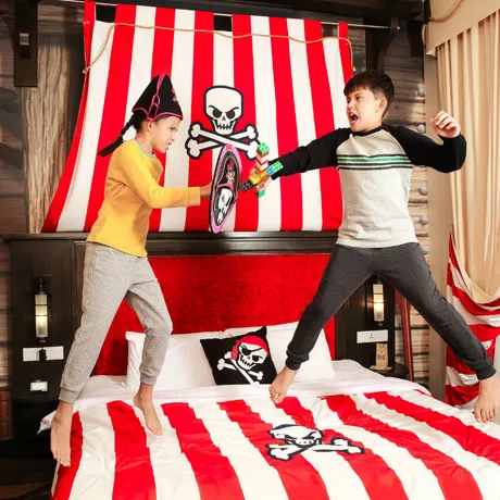 Pirate Premium Theme Room at LEGOLAND Hotel