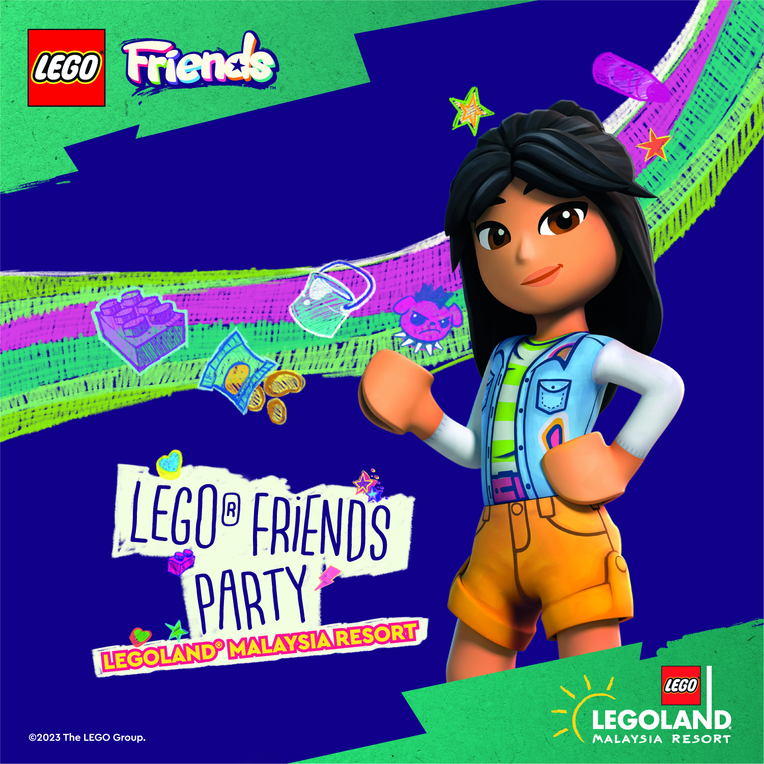 LEGO Friends Party | LEGOLAND Malaysia Resort