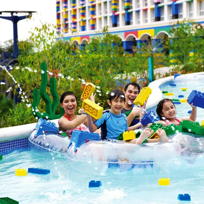 Build-A-Raft River | Water Park | LEGOLAND® Malaysia Resort