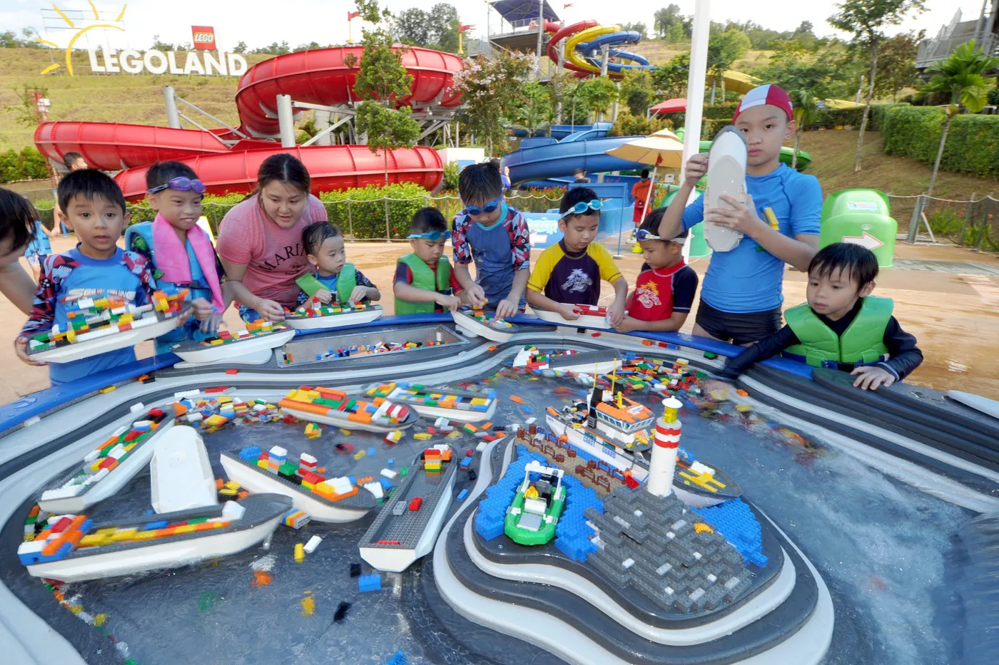 Build-A-Boat at LEGOLAND Water Park