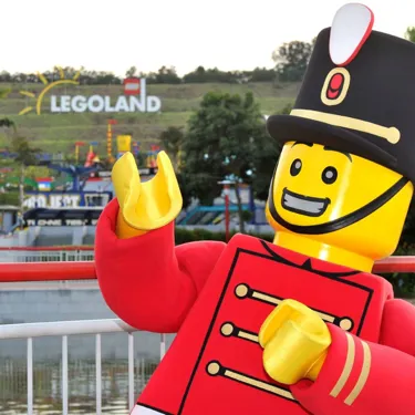 A LEGO Walking character at LEGOLAND Malaysia Resort