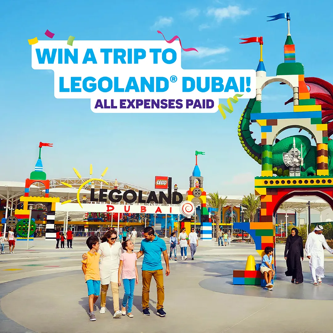 Win A Trip to LEGOLAND® Dubai with All Expenses Paid