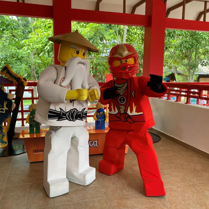 NINJAGO Mascot Kai & Wu