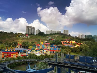 Water Park Aerial View
