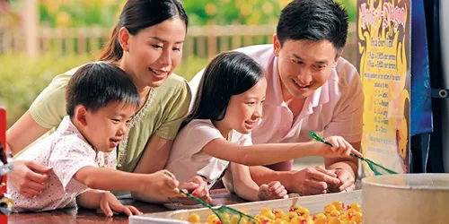 Building activities at LEGOLAND Malaysia Resort