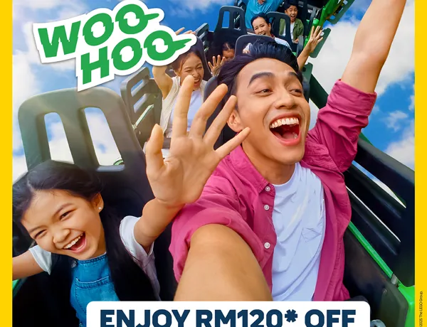 Enjoy RM120* Off on Day Tickets